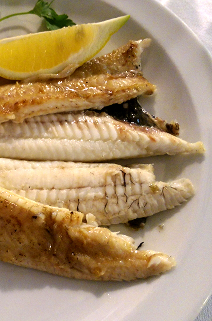 restaurante la cigale - peixe grelhado